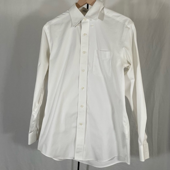 L.L. Bean Other - L.L. Bean Wrinkle-Free Long Sleeve Classic Oxford Cloth Shirt Size 15-32